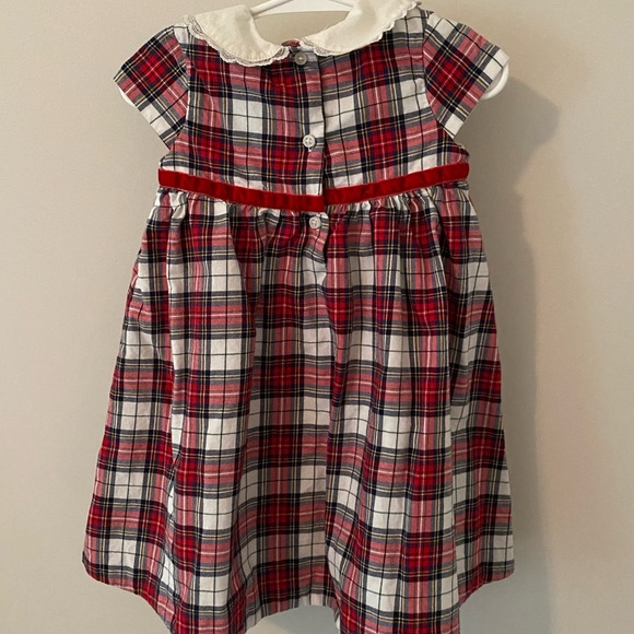 Janie and Jack Christmas dress - Picture 2 of 3